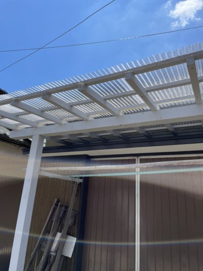 トタンの張り替え | 裏方(本社スタッフ)ブログ